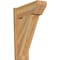 Ekena Millwork Traditional Slat Rough Sawn Outlooker, Western Red Cedar, 8"W x 20"D x 28"H OUT08X20X28TRA06RWR - alternate 1